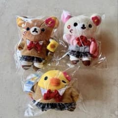 リラックマ コリラックマ キイロイトリ 17周年 ぶらさげぬいぐるみ