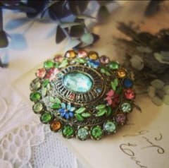 1930's レア リトルニモ アールデコのロマンティックなエナメル