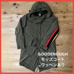 次*5様 GOODENOUGH グッドイナフ モッズコート ワッペンあり 裏原