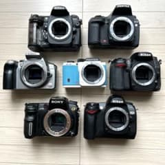 ジャンク デジタル一眼カメラ 7台セット まとめ売り - メルカリ