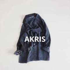 美品⭐️アクリス 長袖ブラウス ボウタイ オオカミ 星柄 シルク100% 13