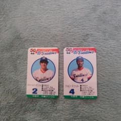 56年度版タカラプロ野球カード ヤクルトスワローズ マニエル スコット