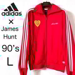 ⚛️꧁美 品꧂♥⚛️adidas × James Hunt コラボジャージ L - メルカリ