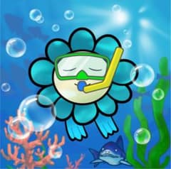 村上隆 Murakami.Flower #4898 ダイビング （Diving） - メルカリ