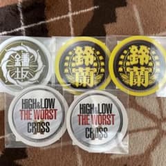 HiGH&LOW ハイロー 鬼邪高 鎌先高校 映画ロゴ 校章 ステッカー - メルカリ