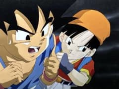 s*t様 ドラゴンボールGT 大判セル画 悟空とパン - メルカリ