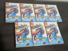 7本セット ポケットモンスター ソード スイッチ ソフト 動作確認済