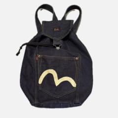 激レア EVISU 希少タグ デニムリュック カモメ バックパック エヴィス