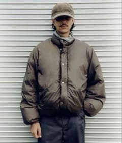 steven alan nanga別注 ダウンジャケット ダークブラウン 完売品
