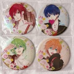 ピタゴラスプロダクション ブライダルホロ缶バッジ アトム ルイ エル