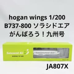 hogan 1/200 B737-800 ソラシドエア がんばろう!九州号 - メルカリ
