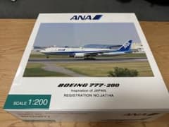 ANA 1/200 NH20077 B777-200 IOJタグ付きJA714A - メルカリ