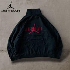 激レア90sNIKE AIR JORDANナイロンジャケットキルティング刺繍ロゴ