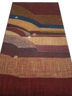 美品 紬・小紋用 西陣老舗「渡文」紬地 袋帯 （正絹）Fs1025 - メルカリ