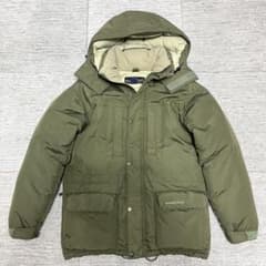美品 希少レア モンベル ローガンダウンパーカ カーキ XSサイズ 旧