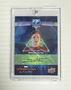 トム・ホランド サイン入りカード スパイダーマン - メルカリ