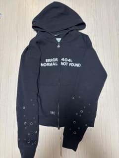 ANTIMID ZIP HODIEアンチミッド サーマルハトメジップパーカーL - メルカリ