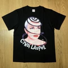 未使用品】シンディ・ローパー Farewell Tour Tシャツ Sサイズ - メルカリ