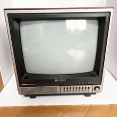 日立 ブラウン管 昭和 レトロ C14-410 赤 レア - メルカリ