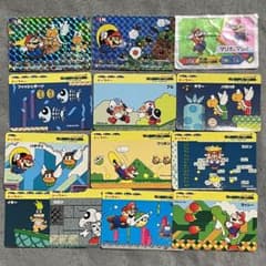 値下げOK】 希少 スーパーマリオワールド カード まとめ売り レトロ
