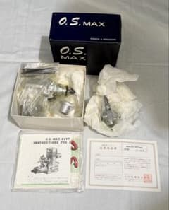 値下げ中☆O.S. MAX61VPラジコン飛行機エンジン＆KATOプロペラセット