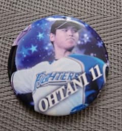 大谷翔平 投手 缶バッジ 北海道日本ハムファイターズ - メルカリ