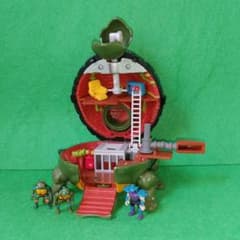 ミュータント ニンジャ タートルズ ミニタートルズ レオナルドベース