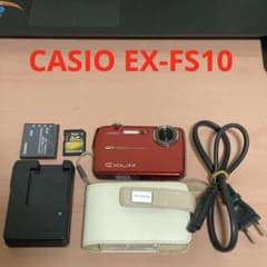 CASIO EX-FS10 完動品 高速連写30fps ハイスピードCCD - メルカリ