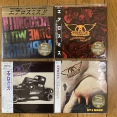 AEROSMITH 紙ジャケ4枚セット SHM-CD仕様 2010年リマスター - メルカリ