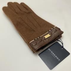 タグ付き未使用】 BURBERRY LONDON 手袋 グラブ カシミヤ混 - メルカリ