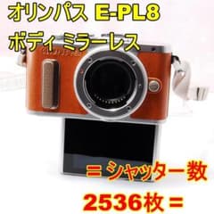 〓シャッター数2536枚〓オリンパス PEN E-PL8 ボディ ミラーレス