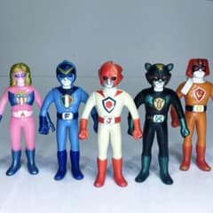 ポピー ソフビ バトルフィーバーJ 5体セット - メルカリ