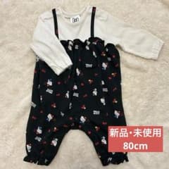 新品 ベビー服 sanrio ハローキティ ロンパース カバーオール 80