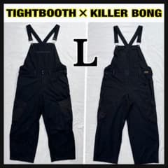 名作】TIGHTBOOTH KILLER BONG オーバーオール L 黒 - メルカリ