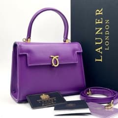 定価45万・極美品】ロウナーロンドン ジュディ ハンドバッグ 2way 希少