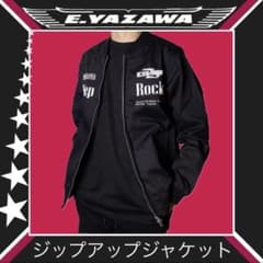 矢沢永吉✦ ジップアップジャケット(LOGOS)KEEP ROCK【M】 - メルカリ