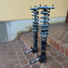 AE86 車高調 純正スピンドル HTSダンパー仕様 - メルカリ