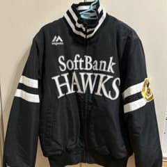 福岡 ソフトバンクホークス グランドコート Sサイズ 美品 HAWKS