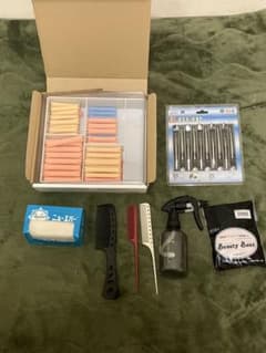 美容師国家試験・ワインディング練習用 ロッド・ペーパー等のまとめ