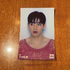 BTS V TYPE非 展示会 フォトブック 購入特典フォト テテ テヒョン