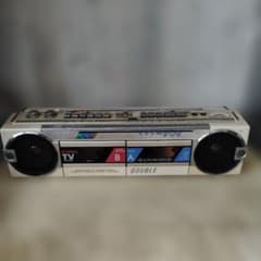 ラジカセ 昭和レトロ SONY CFS-W80 動作未確認 - メルカリ