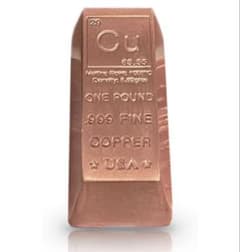 2本セット純銅 1ポンド(454g) インゴット - メルカリ