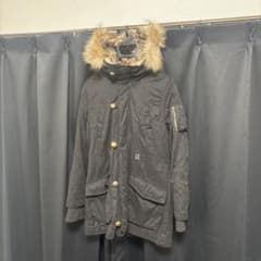 00s y2k グランジ 平成ギャル モッズコート ヒョウ柄 ファー付き3way