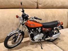 ミニチャンプ カワサキ Z1 火の玉 1/6 激レア ダイキャストバイク 旧車