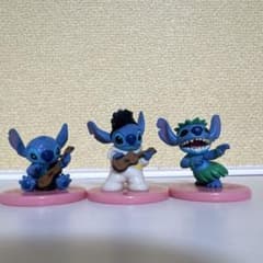 ディズニー スティッチ ミニチュア フィギュア プチトイズ レア 9点