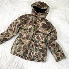 ポロラルフローレン ダウンジャケット 迷彩カモフラ フード取り外し可