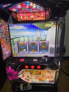 引き取り専用 埼玉県】実機 A-SLOT 偽物語 コイン不要機 カウンター付