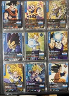 ドラゴンボールZ1．データカードダス フルコンプ（プロモ除く） 1弾〜7