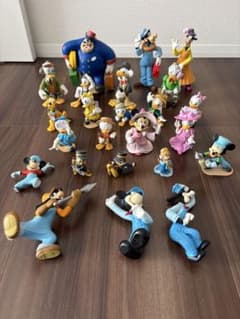 超希少】レトロディズニーミッキー&フレンズフィギュア24体まとめ売り