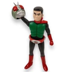 大野剣友会 アクションフィギュア 岡田勝 仮面ライダー新2号 ソフビ 面